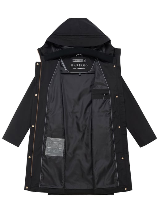 Marikoo dames parka Zilanda met capuchon - Image 4