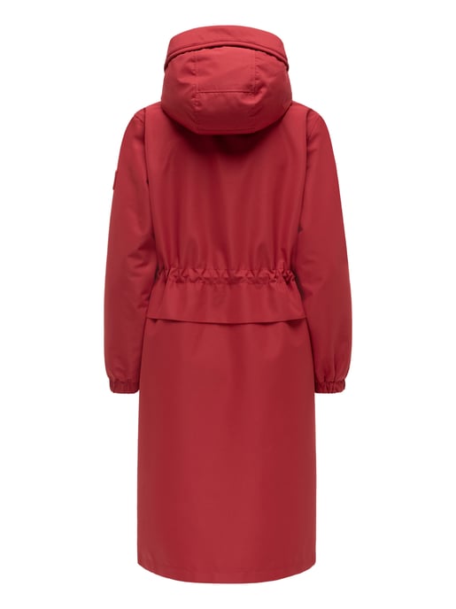 Navahoo dames parka tussenjas Kirschwind met capuchon - Image 4