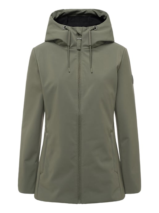 Marikoo dames softshell tussenjas Minaa met capuchon - Image 1
