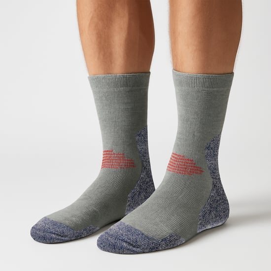 Heren Anti-Blaar Wollen Wand Socks Dubbele Laag met Verstevigde Zool - Image 3