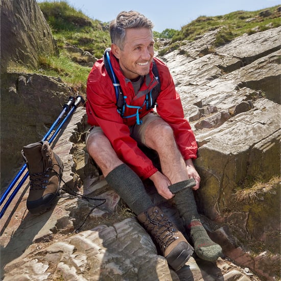 Heren Bergwandelen Comfort Top Lange Sokken | Wandelen Wol Volledig Gevoerde Sokken - Image 3