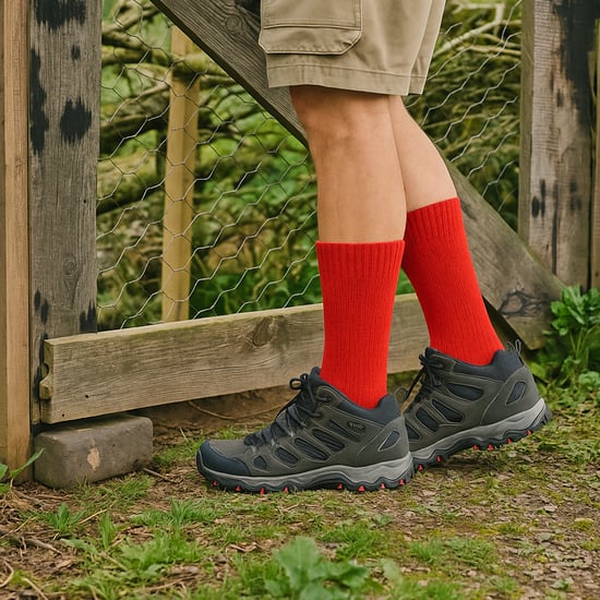 Heren Wol Wandelsokken Volledig Gevoerd Warm voor Wandelen & Trekking - Image 4