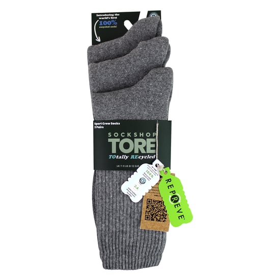 3-Pack Heren Effen Crew Sport Sokken - Zachte Katoenen Dagelijkse Atletische Sokken - Image 2