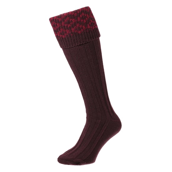 Herr Merinoull Skottsockar Landsmönster för Utomhusbruk - Image 2
