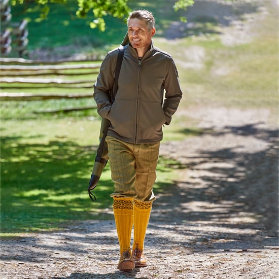 Herr Merinoull Skottsockar Landsmönster för Utomhusbruk - Image 5