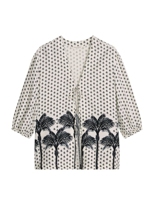 Marc O'Polo Vrouwen Strandshirt Palm Border Geo - Image 1