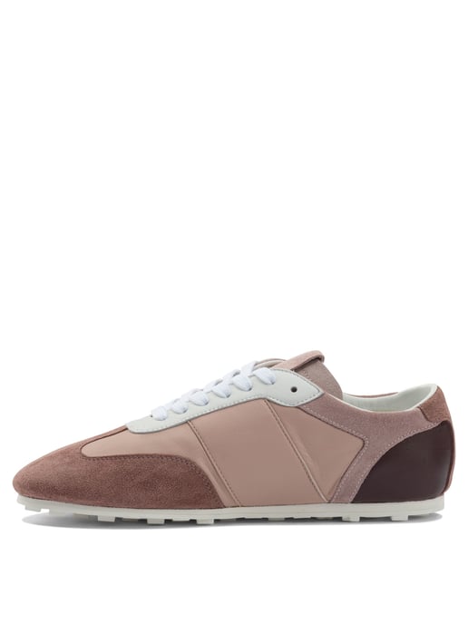 Läder Sneakers Med Logotyp - Image 3