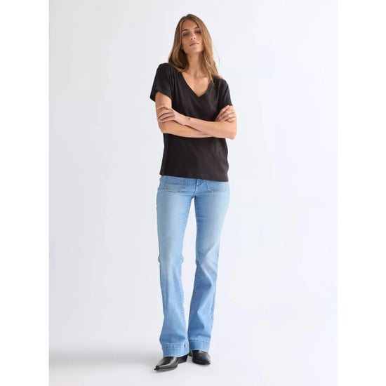 Wrangler Flare 623 hazel light blue denim - Image 4