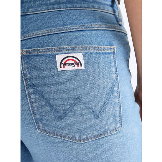 Wrangler Flare 623 hazel light blue denim - Image 5