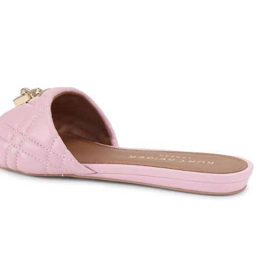 Kurt Geiger London Leather Brixton Flat Sandal Sandals - Image 3