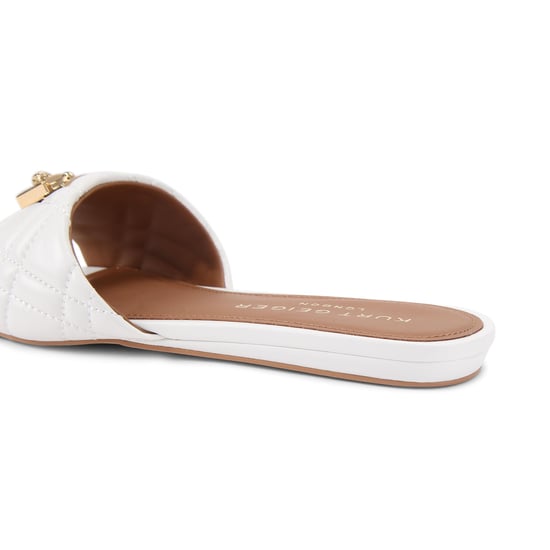 Kurt Geiger London Leather Brixton Flat Sandal Sandals - Image 3