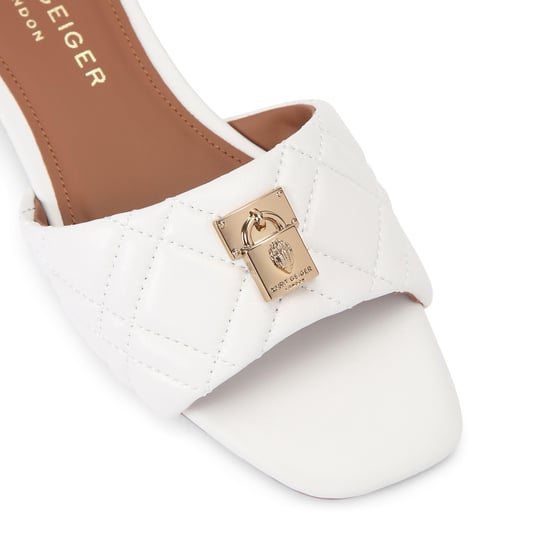 Kurt Geiger London Leather Brixton Flat Sandal Sandals - Image 4