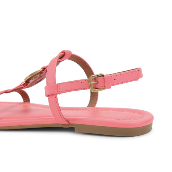 Kurt Geiger London Leather Bromley Flat Sandal Sandals - Image 3
