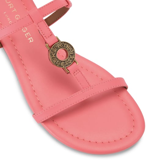 Kurt Geiger London Leather Bromley Flat Sandal Sandals - Image 4