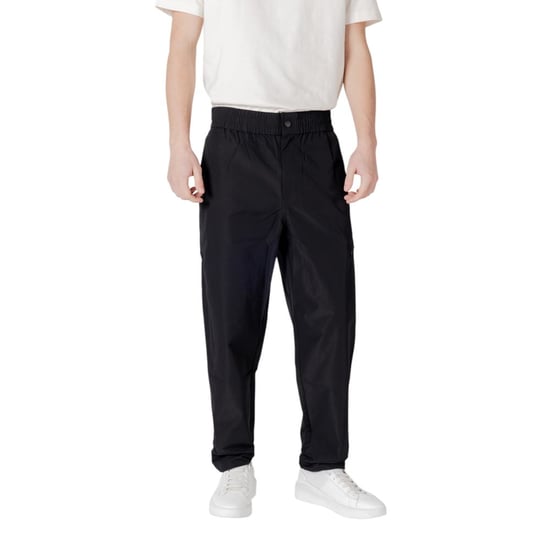 Relaxed Fit Straight Leg Pants - Image 1