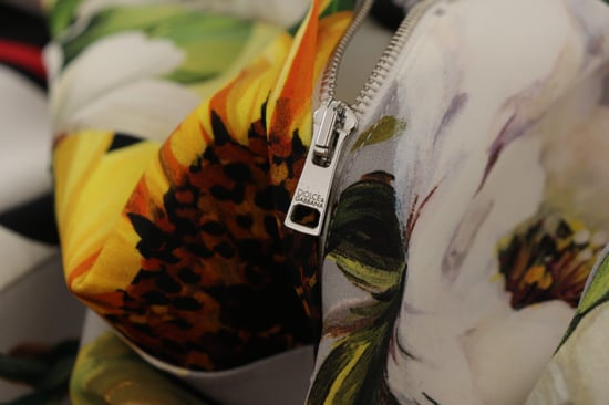Floral Patchwork Mini Dress Multicolor - Image 6