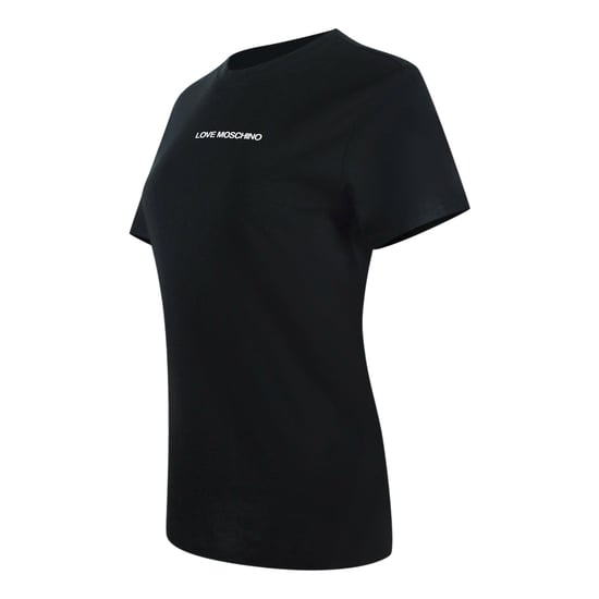 Love Moschino Logo Black T-shirt - Image 3