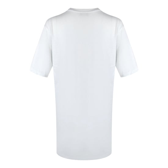 Love Moschino Vit T-shirt Med Bubble Logotyp - Image 3