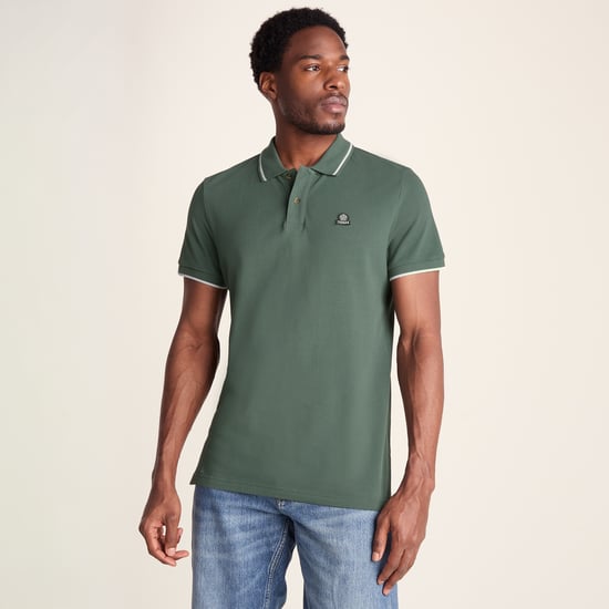 Binsoe Mens 100% Cotton Supersoft Polo Shirt Shirt - Light Forest - Image 3