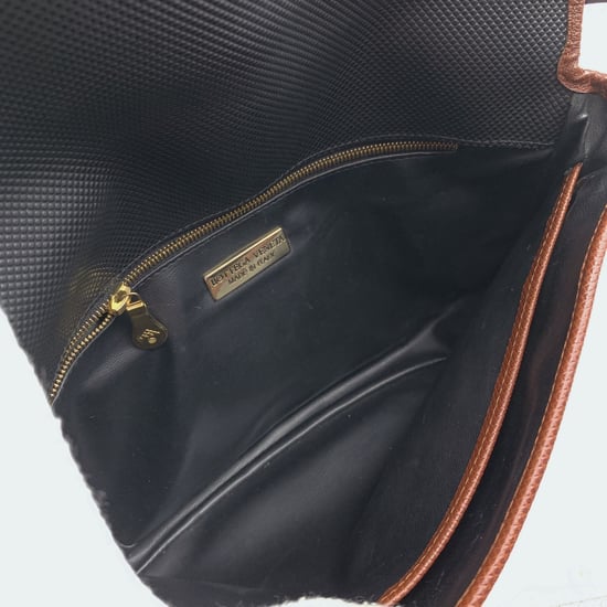 Vintage stoffen schoudertas van Bottega Veneta - Image 4