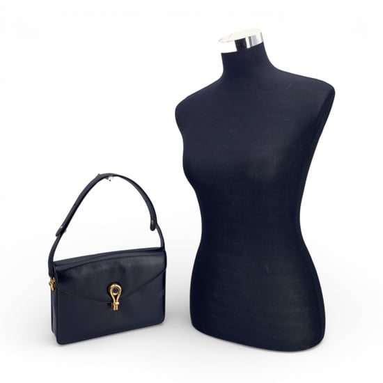 Gucci Vintage leren schoudertas - Image 2