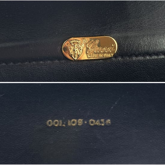 Gucci Vintage leren schoudertas - Image 6