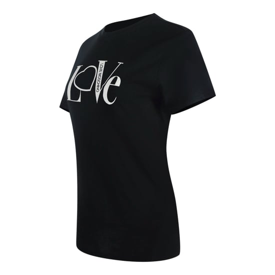 Love Moschino Love Logo Zwart T-shirt - Image 3