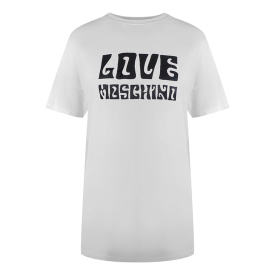 Love Moschino T-shirt Met Opvallend Logo In Wit - Image 1