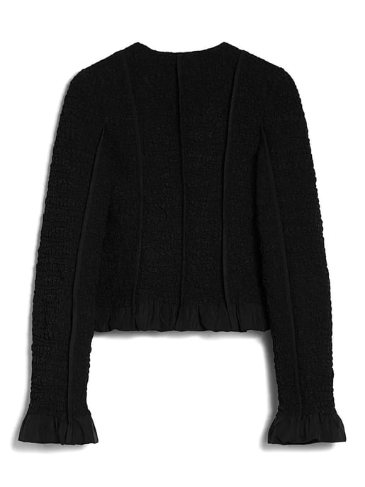Jas Punos-dobladillo Drap Zwart - Image 5