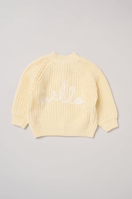 Hello Knitted Cardigan - Image 3