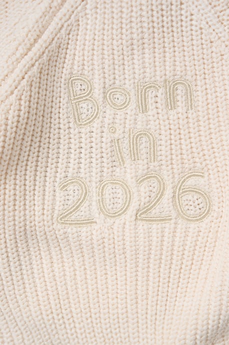 Born in 2026 Knitted Cardigan - Image 4