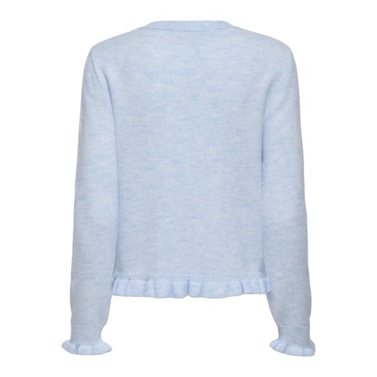 Jacqueline de Yong letty l/s on frill cardigan knt 15363485 cashmere - Image 3