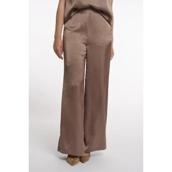 Rino & Pelle Kenza regular.7002622 rino&pelle regular length wide leg pants slate bark - Image 1