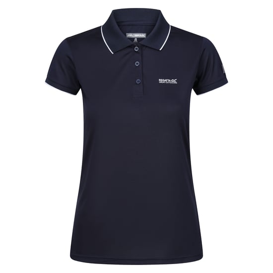 Regatta Womens/Ladies Remex II Polo Neck T-Shirt (Solid Navy) - Image 1