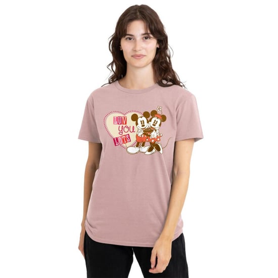 Disney Dames luv you lots! mickey & minnie mouse vintage valentijnsdag t-shirt - Image 6