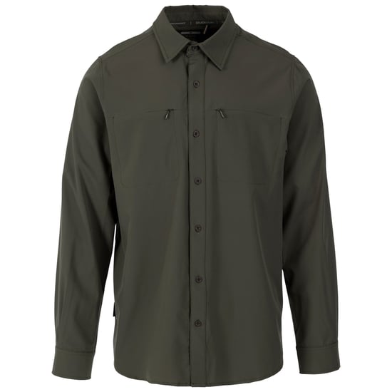 Trespass Mens Cargan Shirt (Dark Vine) - Image 1