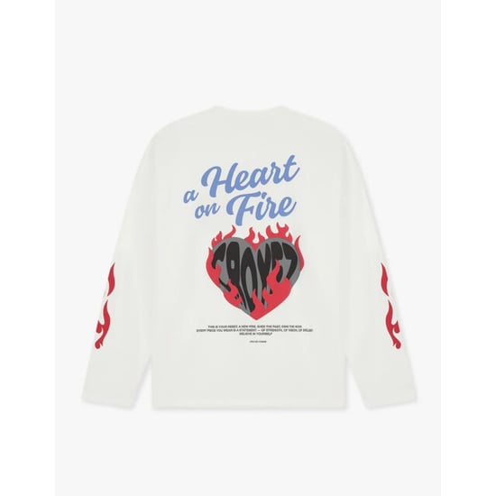 croyez homme Heart on fire longsleeve longsleeves crb30026007 - Image 4