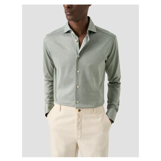 Eton Filo di scozia knit shirt lange mouw overhemden 100014987 - Image 3