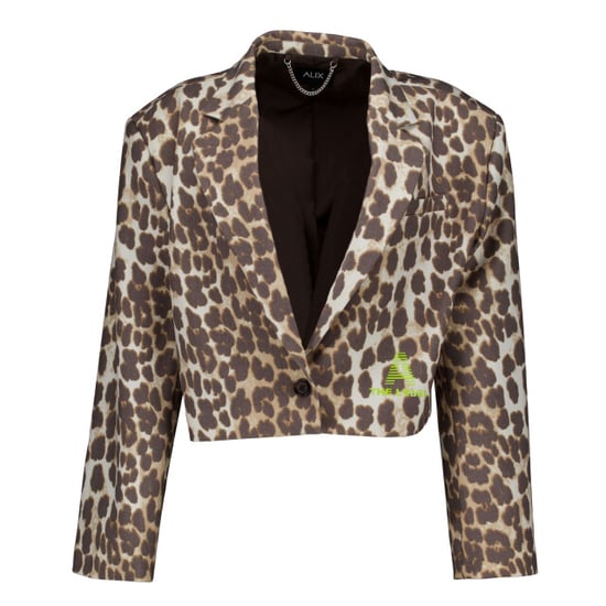 Alix The Label Ladies woves animal cropped blazer blazers 2602402565 - Image 1