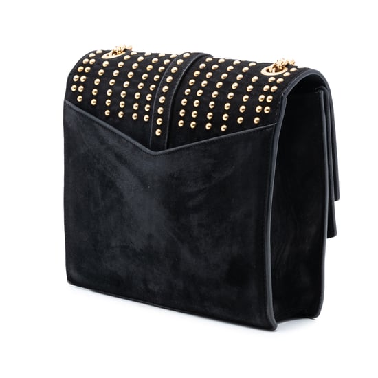 Tweedekans Medium Studded Suede Monogram Sulpice Crossbody - Image 2