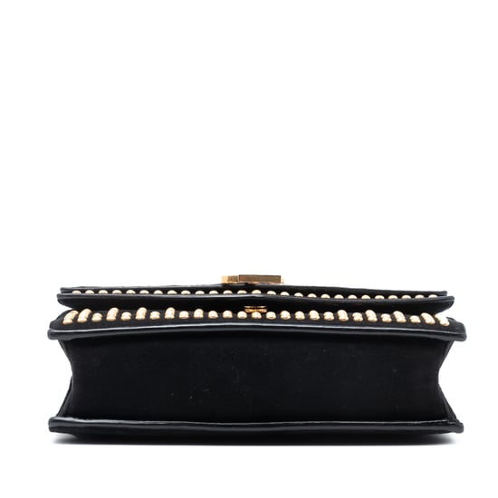 Tweedekans Medium Studded Suede Monogram Sulpice Crossbody - Image 3