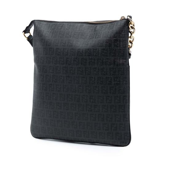 Tweedehands Zucchino Gecoat Canvas Charm Zip Crossbody - Image 2