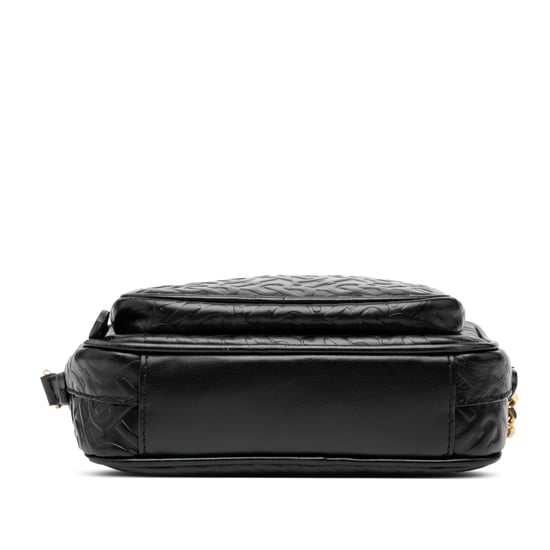 Pre-owned Embossed Calfskin Tb Monogram Camera Chain Crossbody - Image 3
