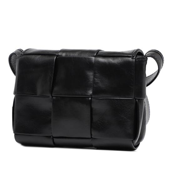 Pre-owned Candy Paper Calfskin Intrecciato Cassette Crossbody - Image 2