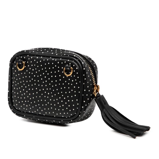 Pre-owned Baby Quilted Chevron Calfskin Monogram Polka Dot Lou Camera Bag - Image 2