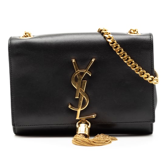 Begagnad Liten Slät Kalvskinn Monogram Kate Tassel Crossbody - Image 1