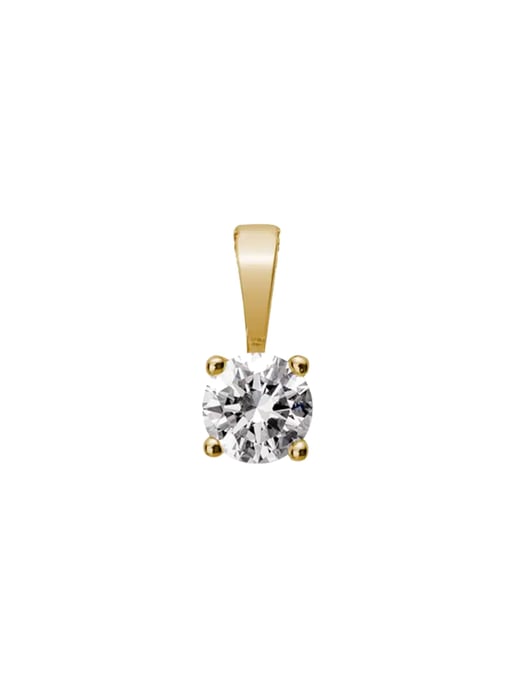 Lyomi Trailer 585/- Gelbgold 1 synth. Diam. 0,50 ct. - Image 1