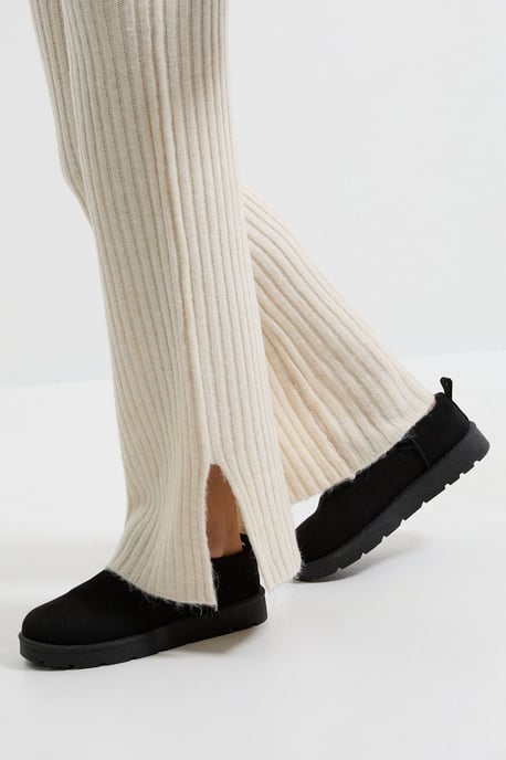 Pamela Cozy Faux Suede Fur Trim Boots - Image 2