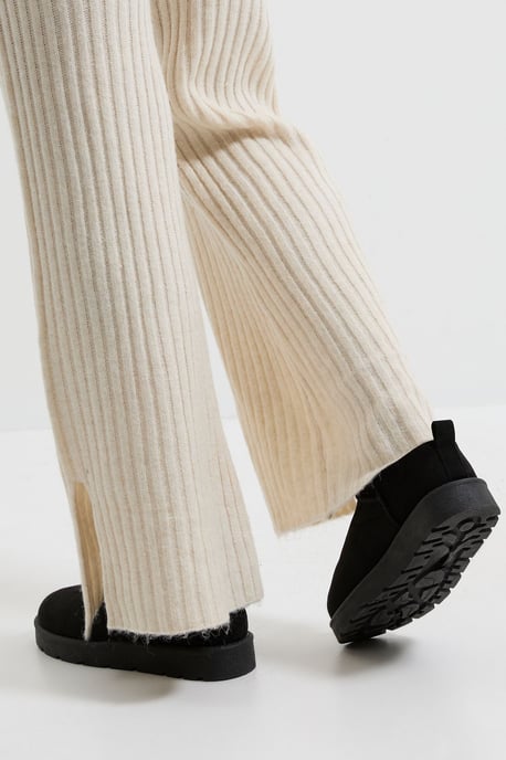Pamela Cozy Faux Suede Fur Trim Boots - Image 3