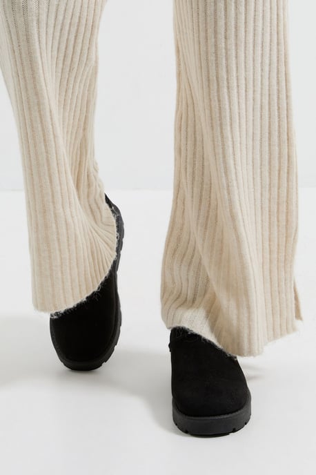 Pamela Cozy Faux Suede Fur Trim Boots - Image 4